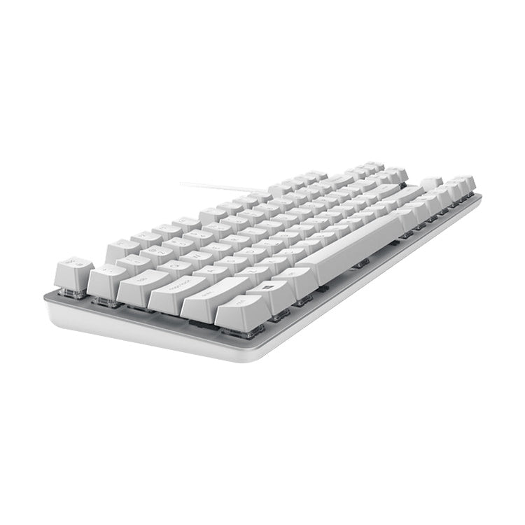 Logitech K835 Mini Mechanische Kabeltastatur, Roter Schaft, Roter Schaft