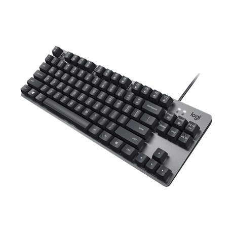 Logitech K835 Mini Mechanical Wired Keyboard, Green Shaft, Green Shaft - LYDARZ