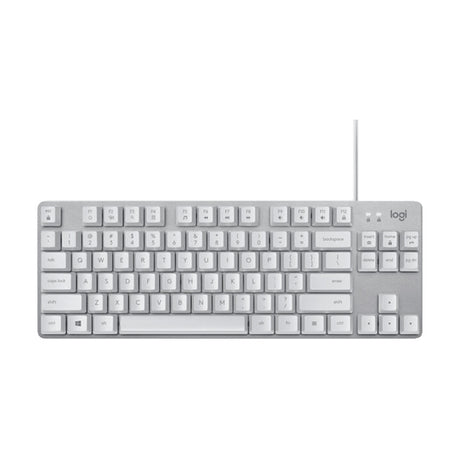Logitech K835 Mini Mechanical Wired Keyboard, Green Shaft, Green Shaft - LYDARZ