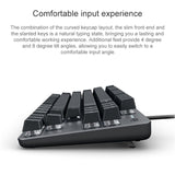Miniteclado mecánico Logitech K835 con eje verde - Rendimiento con cable