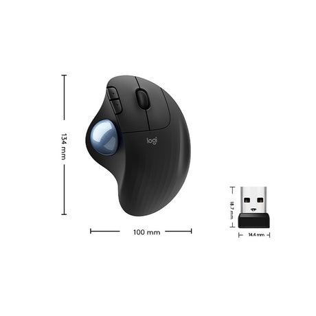Logitech ERGO M575 Creative Wireless Trackball Mouse - LYDARZ