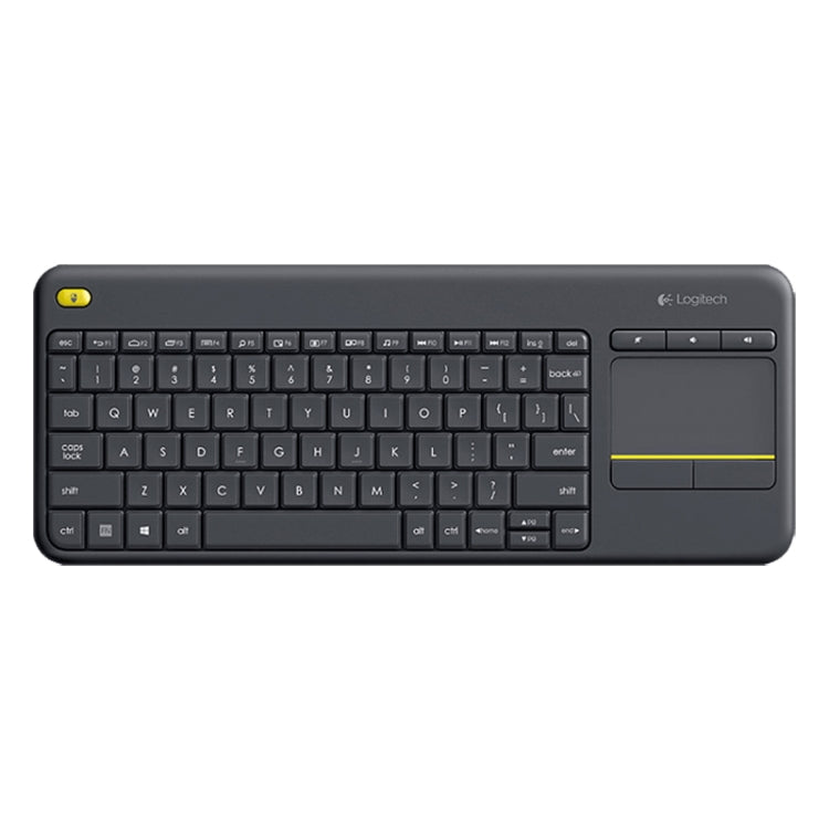 Logitech K400 Plus 2.4GHz Wireless Touch Control Keyboard, Wireless Range: 10m, Logitech K400 Plus