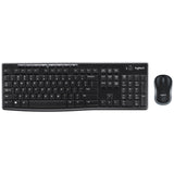 Logitech MK270 Wireless Keyboard Mouse Set - 2.4GHz Connectivity and Compact Design