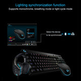 Logitech G102 6-keys RGB Glowing Five-speed Adjustable Wired Optical Gaming Mouse - LYDARZ