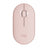 Logitech Pebble Cobblestone Shape Thin 3-keys 1000DPI Mute Wireless Bluetooth Optical Mouse - LYDARZ