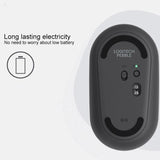 Logitech Pebble Cobblestone Shape Dünne 3-Tasten 1000DPI Stumm Drahtlose Bluetooth Optische Maus