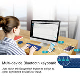 Tragbare kabellose Bluetooth-Tastatur Logitech K380 für mehrere Geräte