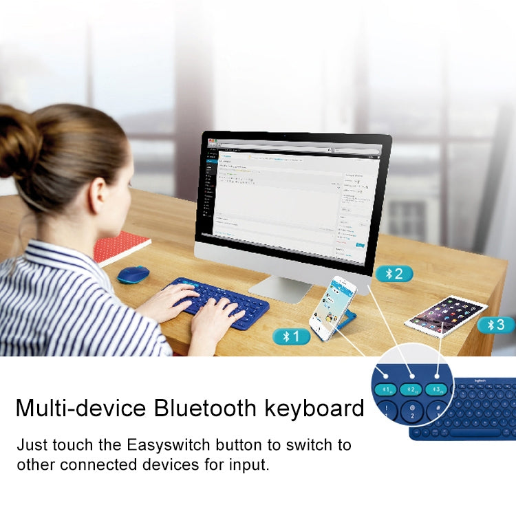 Logitech K380 Portable Multi-Device Wireless Bluetooth Keyboard