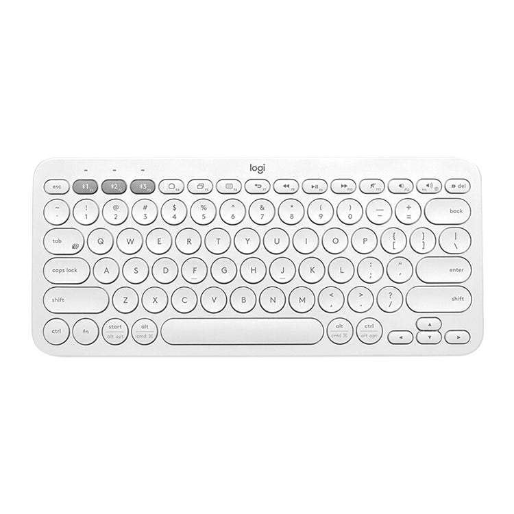 Tragbare kabellose Bluetooth-Tastatur Logitech K380 für mehrere Geräte