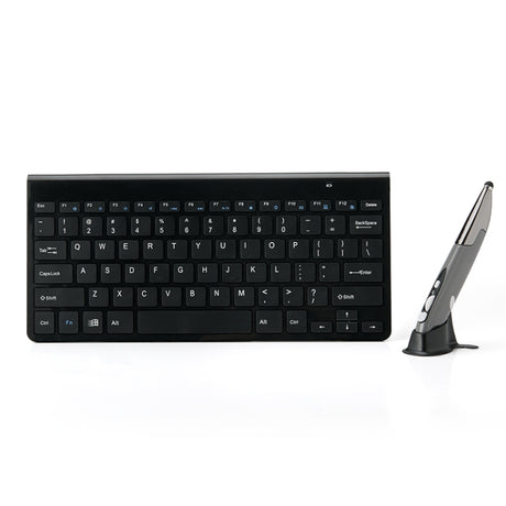 KM-909 2.4GHz Smart Stylus Pen Wireless Optical Mouse + Wireless Keyboard Set, Set White, Set Black - LYDARZ