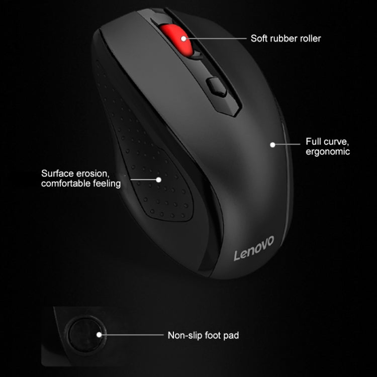 Lenovo M21 One-key Service Wireless Mouse, M21