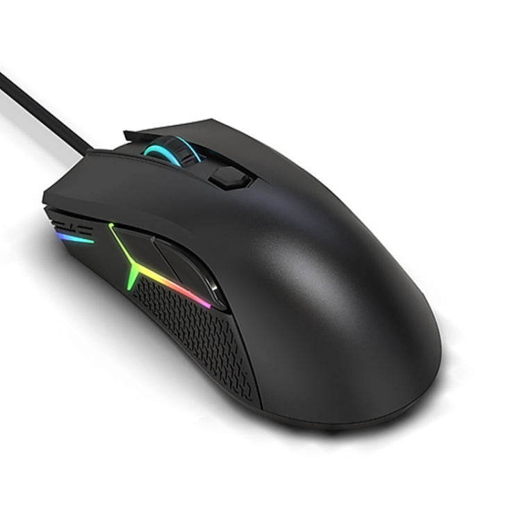 Lenovo HEADSHOT Wired Gaming Mouse | 6200 DPI | 16.8M RGB | Ergonomic Design | USB