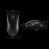 Lenovo HEADSHOT Wired Gaming Mouse | 6200 DPI | 16.8M RGB | Ergonomic Design | USB