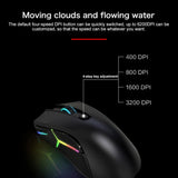 Lenovo HEADSHOT Wired Gaming Mouse | 6200 DPI | 16.8M RGB | Ergonomic Design | USB