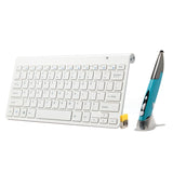 KM-909 2.4GHz Wireless Multimedia Keyboard + Wireless Optical Pen Mouse with USB Receiver Set