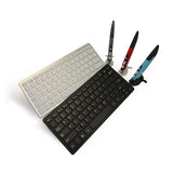 Conjunto de teclado y ratón inalámbricos KM-808: teclado multimedia de 2,4 GHz con ratón óptico para PC y portátil