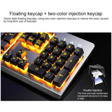 YINDIAO K002 RGB Gaming Keyboard and Mouse Set with Sound Control and Backlight, Includes Optical Silent Mouse and Headset