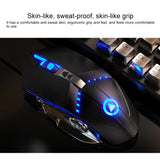 YINDIAO K002 RGB Gaming Keyboard and Mouse Set with Sound Control and Backlight, Includes Optical Silent Mouse and Headset