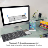 GK408 Wireless Bluetooth Keyboard with Touchpad - Android/iOS/Windows - LYDARZ