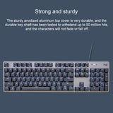 Logitech K845 Mechanical Keyboard CHERRY Blue Switch Wired Backlit | Durable & Comfortable Typing