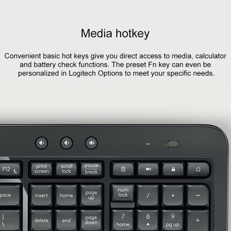 Logitech MK540 Wireless Keyboard and Mouse Set - LYDARZ