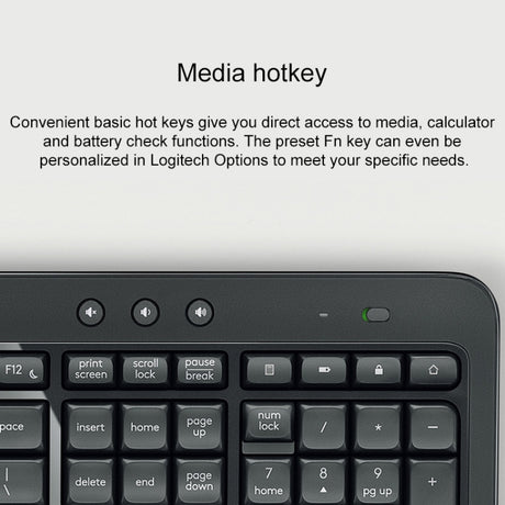 Logitech MK540 Wireless Keyboard and Mouse Set - LYDARZ