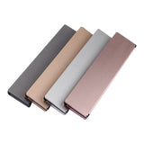 F18 Ultra-Slim Bluetooth Wireless Keyboard - Rechargeable Foldable 58 Keys with Holder