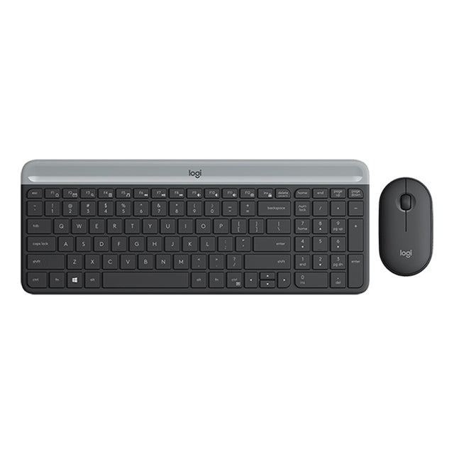 Logitech MK470 Wireless Silence Keyboard Mouse Set - LYDARZ