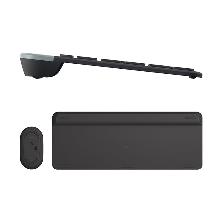 Conjunto de teclado y ratón inalámbricos Logitech MK470 para una productividad silenciosa
