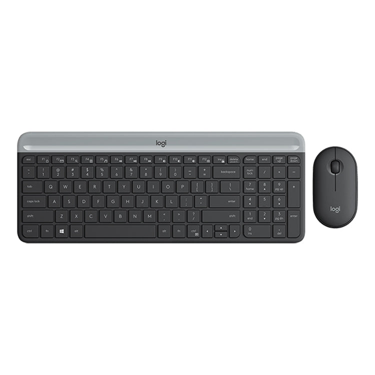 Logitech MK470 Kabelloses Silence-Tastatur-Maus-Set