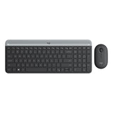 Logitech MK470 Kabelloses Silence-Tastatur-Maus-Set
