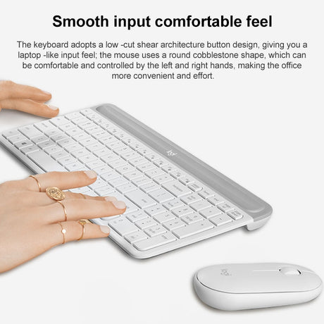 Logitech MK470 Wireless Silence Keyboard Mouse Set - LYDARZ