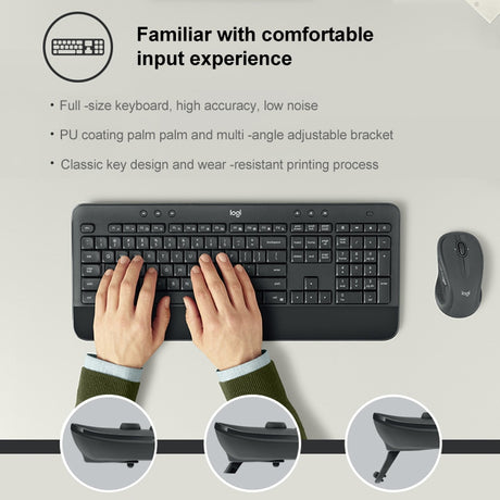 Logitech MK545 Wireless Keyboard Mouse Set - LYDARZ
