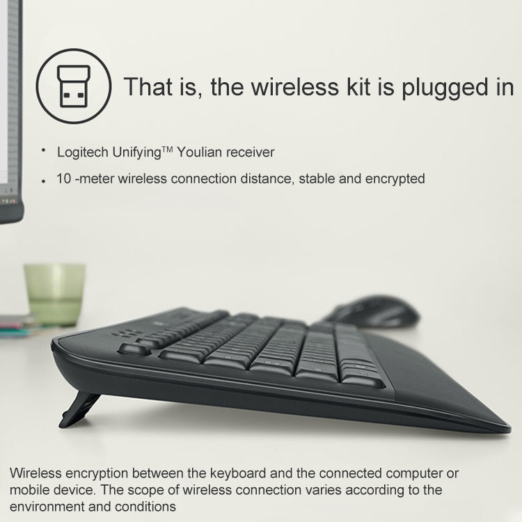 Logitech MK545 Wireless Keyboard Mouse Set - LYDARZ