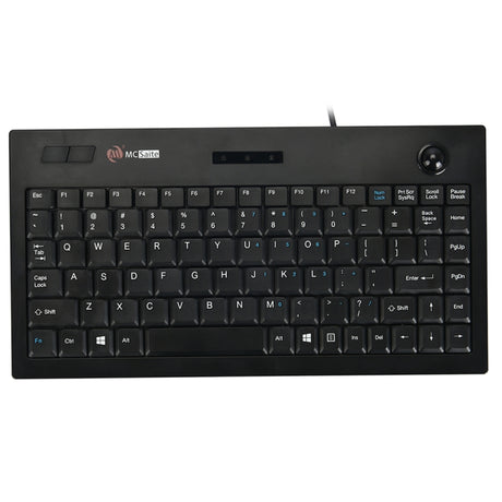 MC Saite MC-9712 Wired 88 Keys Multimedia Computer Keyboard with Trackball for Windows - LYDARZ