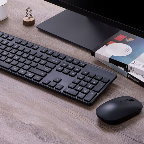 Original Xiaomi 2.4GHz Wireless Keyboard + Mouse Set for Notebook Desktop Laptop - LYDARZ