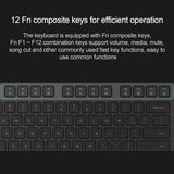 Original Xiaomi 2.4GHz Wireless Keyboard + Mouse Set for Notebook Desktop Laptop - LYDARZ