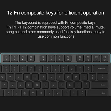Original Xiaomi 2.4GHz Wireless Keyboard + Mouse Set for Notebook Desktop Laptop - LYDARZ