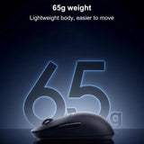 Ratón para juegos Xiaomi X1 - Inalámbrico con cable 2.4G, 8000Hz, 26000 DPI con microinterruptores TTC