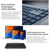 Teclado portátil Xiaomi de modo dual - Original Xiaomi XMBXJP01YM, diseño portátil de 85 teclas