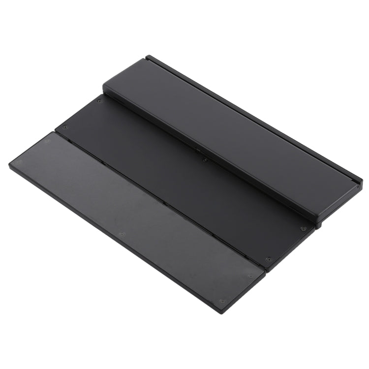 Teclado Bluetooth ultrafino GK608: plegable, con soporte integrado, compatible con Android, iOS y Windows.