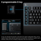 Logitech G613 Wireless Smart Bluetooth Dual Mode Silent Keyboard