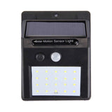 20 LED Outdoor Lights for Yard, Garden, Home, Driveway, Stairs, and Outside Wall - Bright White Light