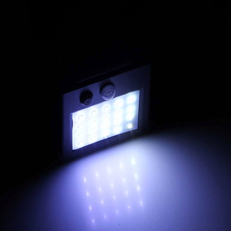 20 LED Outdoor Lights for Yard, Garden, Home, Driveway, Stairs, and Outside Wall - Bright White Light