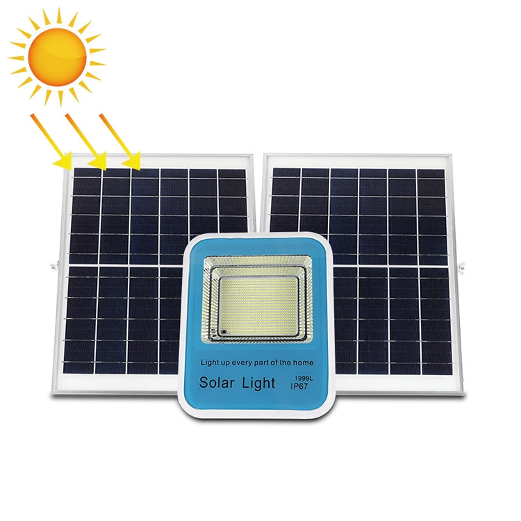 300W 734 LEDs Home Sensor Garden Light Outdoor Waterproof Solar Flood Light with Remote Control, 300W