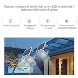 300W 734 LEDs Home Sensor Garden Light Outdoor Waterproof Solar Flood Light with Remote Control, 300W