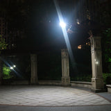 3.8W 48 Two-color LEDs Outdoor Waterproof Solar Wall Light Sensor Garden Light Street Light without Pole - LYDARZ