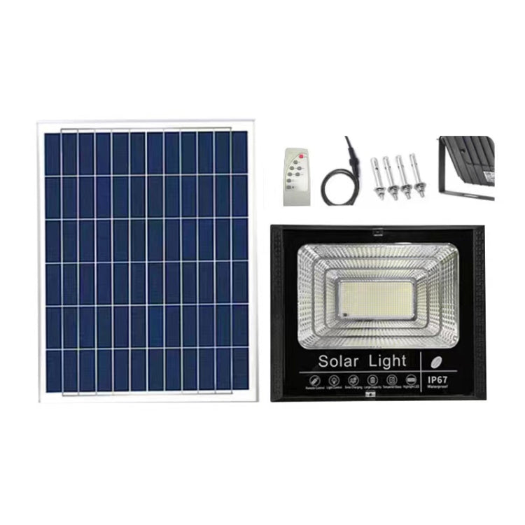 10W 100 LEDs IP67 Waterproof Solar Power Flood Light with Remote Control, 10W