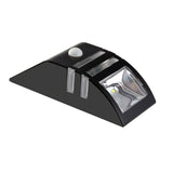80 LM 6000-6500K Outdoor Wall Light with 5V 0.5W Solar Panel, 0.2W White Light - LYDARZ