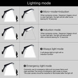 48 LEDs SMD 2835 900 LM Angle Adjustment Energy Saving Light with 5V 3.2W Solar Panel, 6.8W 48 LEDs